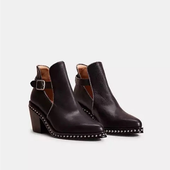 Coach Shoes - Coach Pipa Bootie Black Leather